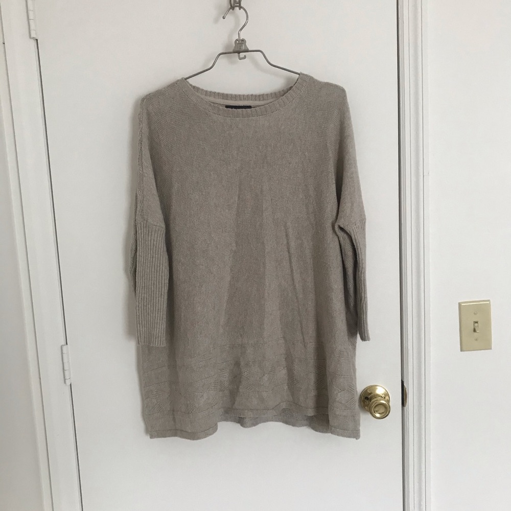 Style&co Women’s Back Cable Knit Sweater Detail